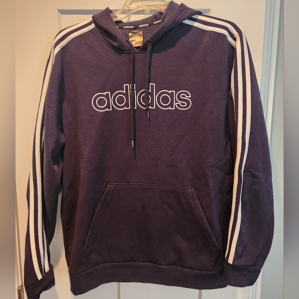 Dark Navy Adidas Men's Hoodie